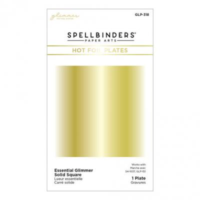 Spellbinders Essential Glimmer Hotfoil Stamp - Solid Square